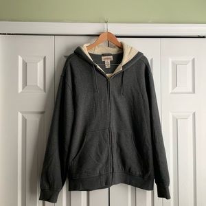 Men’s LL Bean Full Zip Sweatshirt - Large Regular